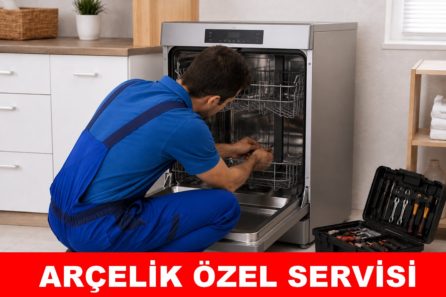 Bayraklı Arçelik Bulaşık Makinesi Servisi